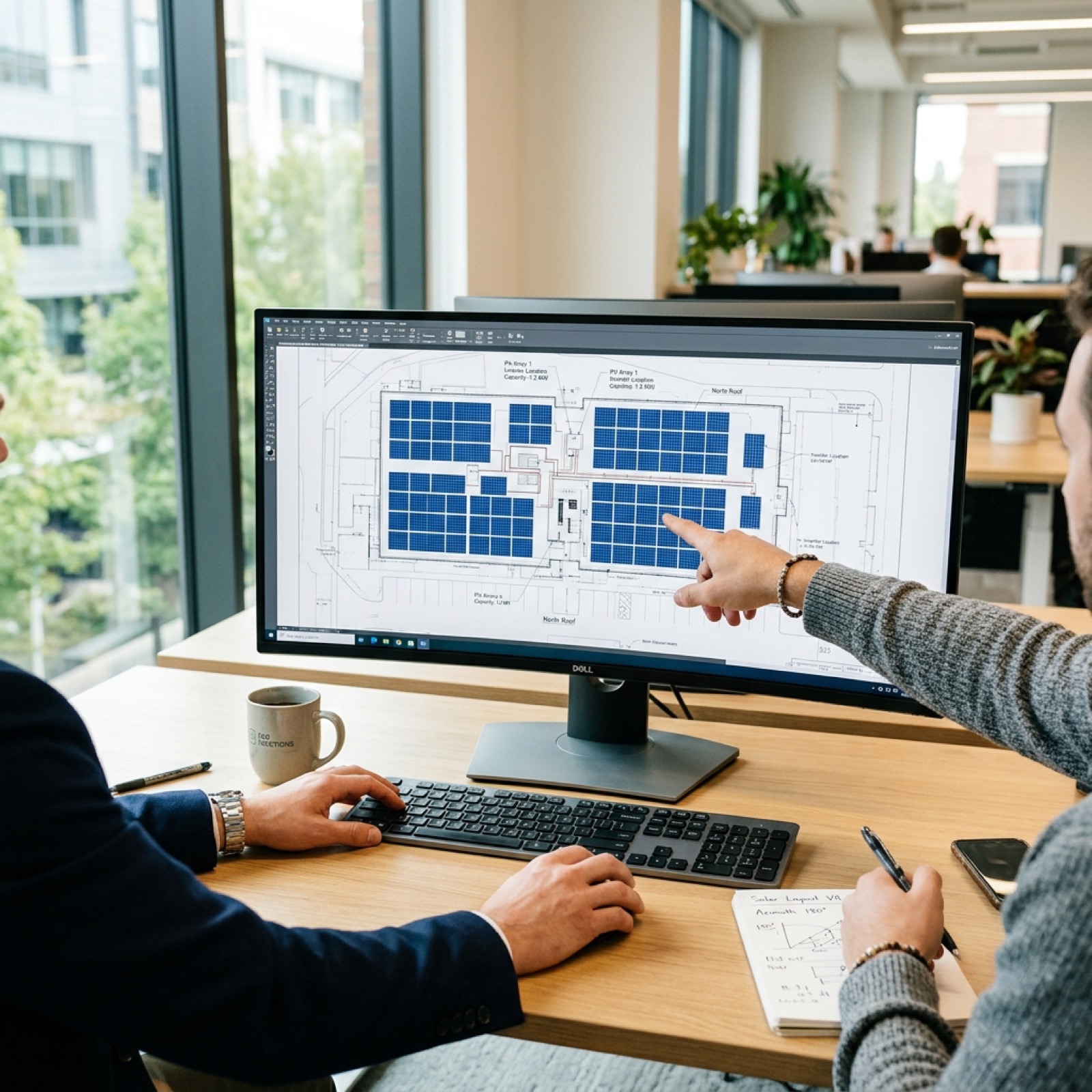 Engineering team review