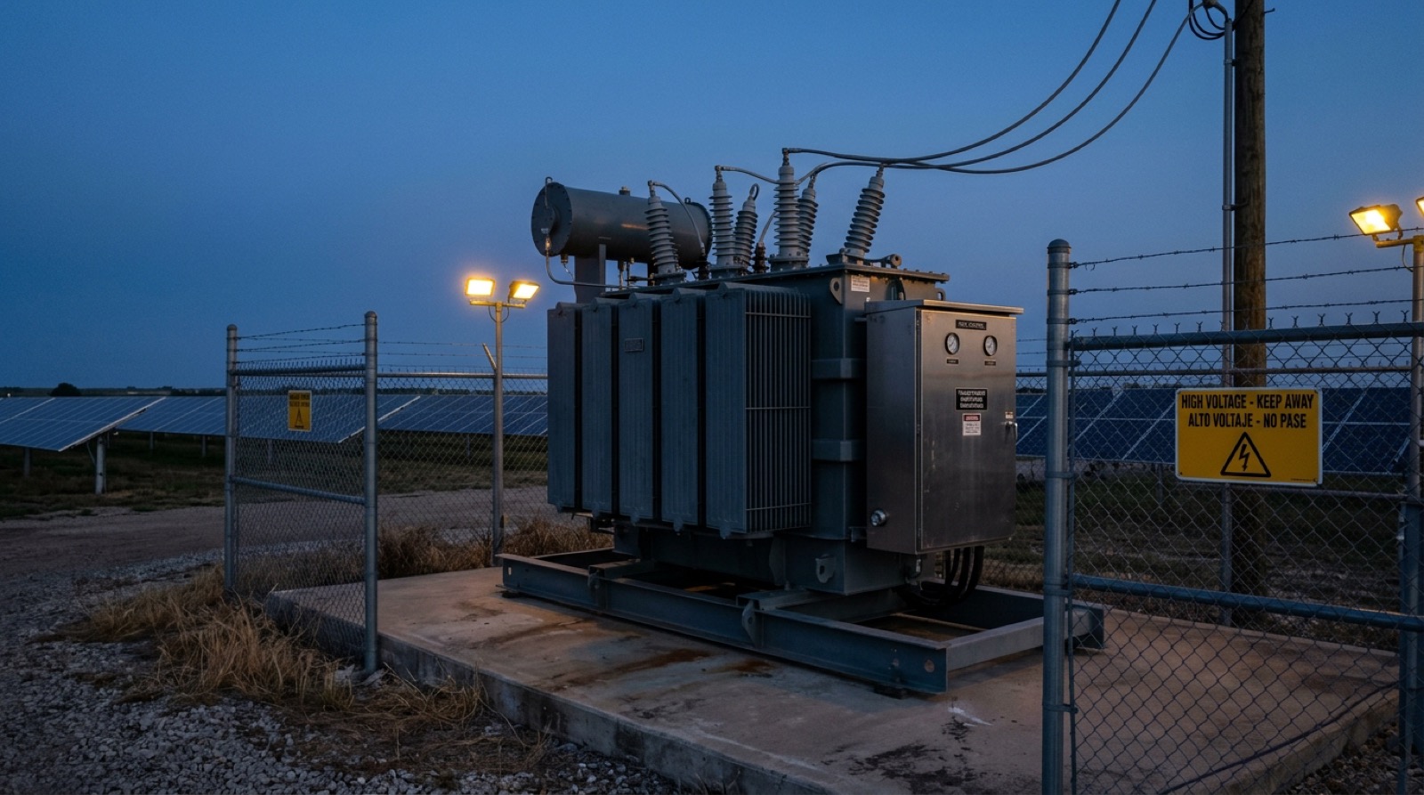 MV pad-mount transformer